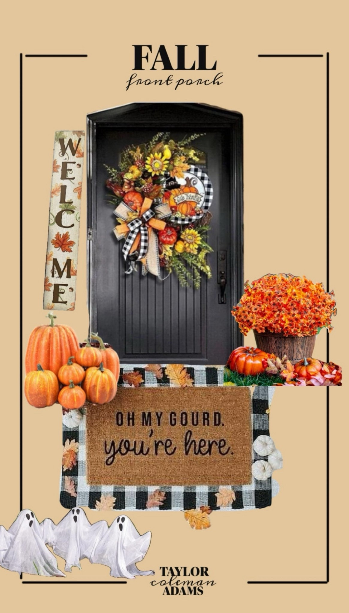 Walmart Fall Front Porch | Pumpkins | Wreath | Door Mat

#LTKFindsUnder50 #LTKHome #LTKSeasonal

#LTKSeasonal #LTKFindsUnder50 #LTKHome
