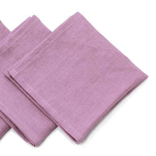 Heather Linen Napkins - Set/4 - 2 Sizes | SmithHönig