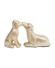 10x6in Kissing Dogs Statuary Decor | TJ Maxx