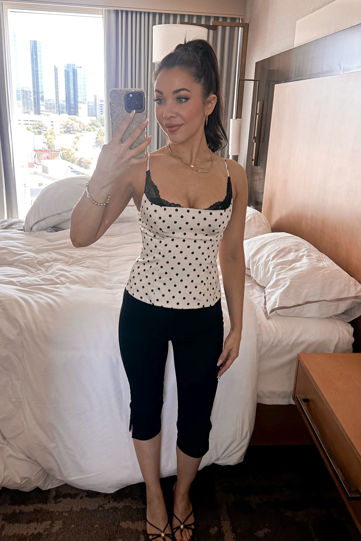 Loving this top with capris and a strappy sandal! 

#LTKdayinmylife #LTKgrwm #LTKootd