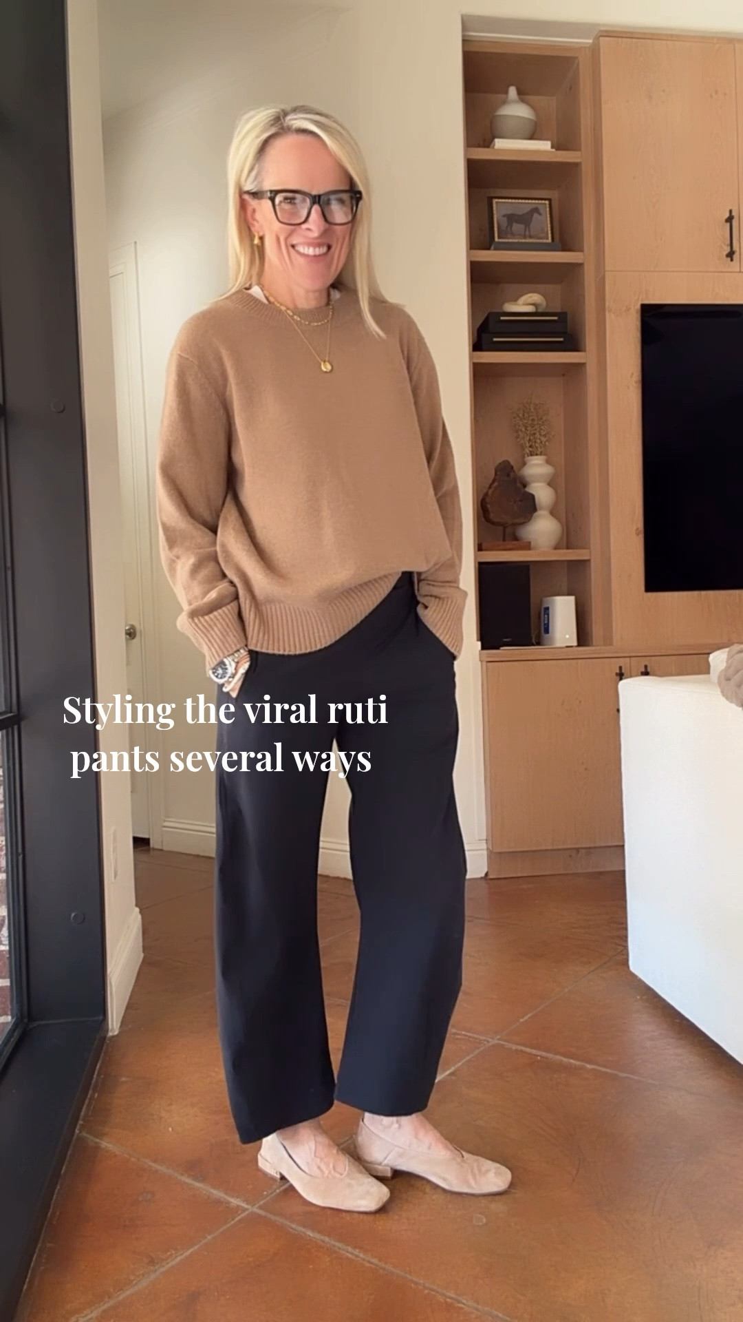 I shared these viral pants a couple of weeks ago and so many of you have grabbed them already! So I thought I would share multiple ways they can be styled.

They can be dressed up or down, they are pricey, but in my opinion, they are worth it. As they will be worn so many different times in so many different ways
Fit is true to size on the pants - I got my size 6

Ruti 

#LTKmomlife #LTKTravel #LTKOver40