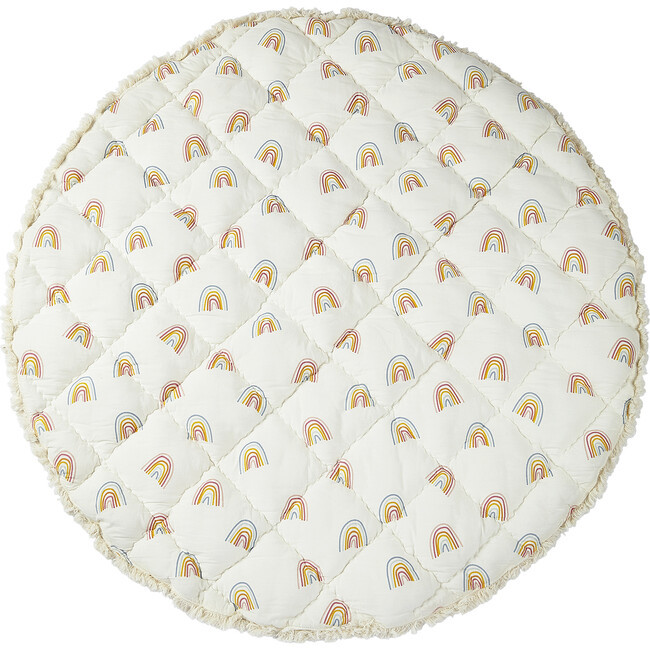 Rocketman Playmat, White - Pehr Activity Gyms & Playmats | Maisonette | Maisonette