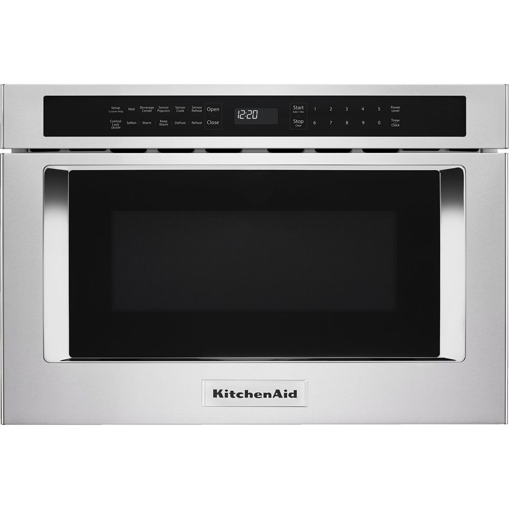 KitchenAid 24" 1.2 Cu. Ft. Built-In Microwave Drawer Stainless steel KMBD104GSS - Best Buy | Best Buy U.S.