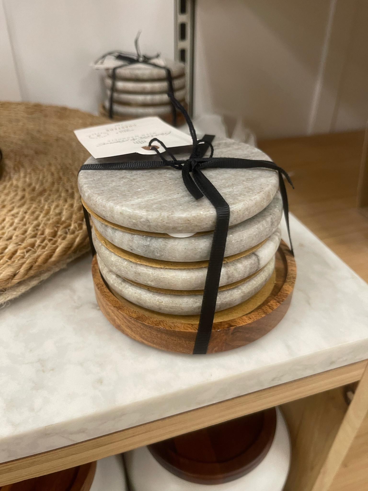 Marble coasters
Target finds 

#LTKU #LTKhome #LTKMostLoved