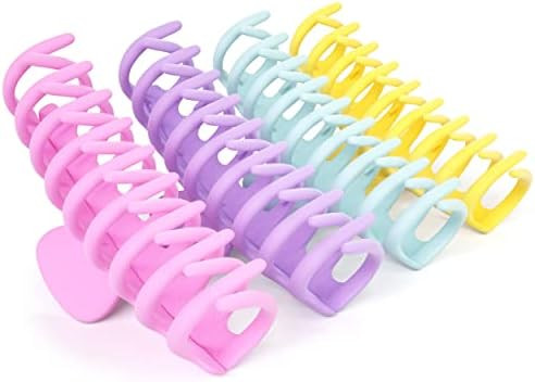 FRAMAR Large Hair Clips For Women – Hair Claw Clip Pack, Hair Clip Claw, Hair Claw Clips For Wo... | Amazon (US)