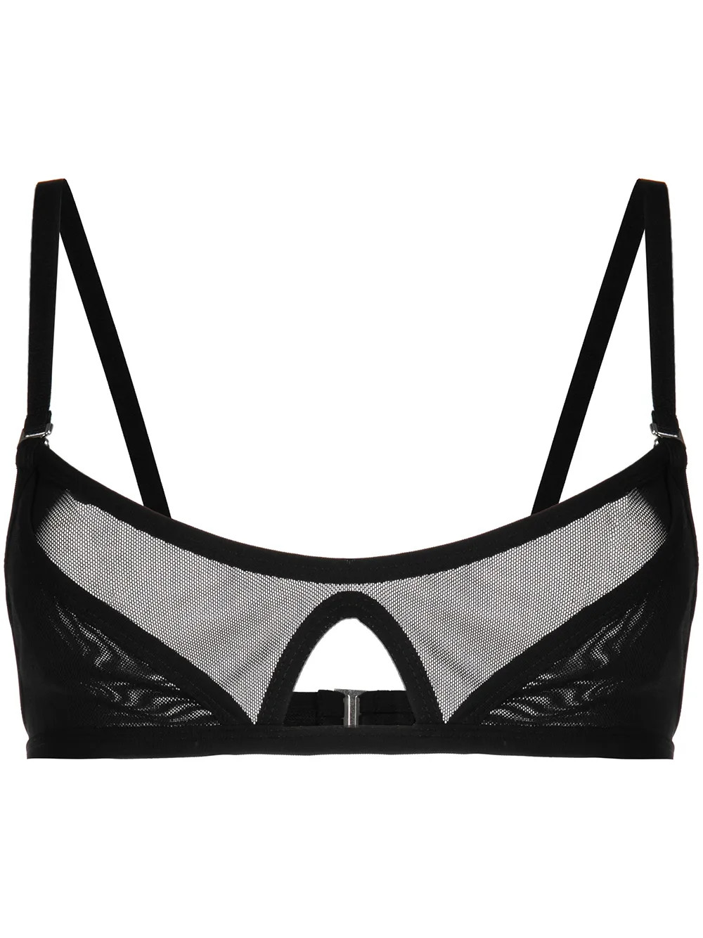 Shadow mesh bra | Farfetch Global
