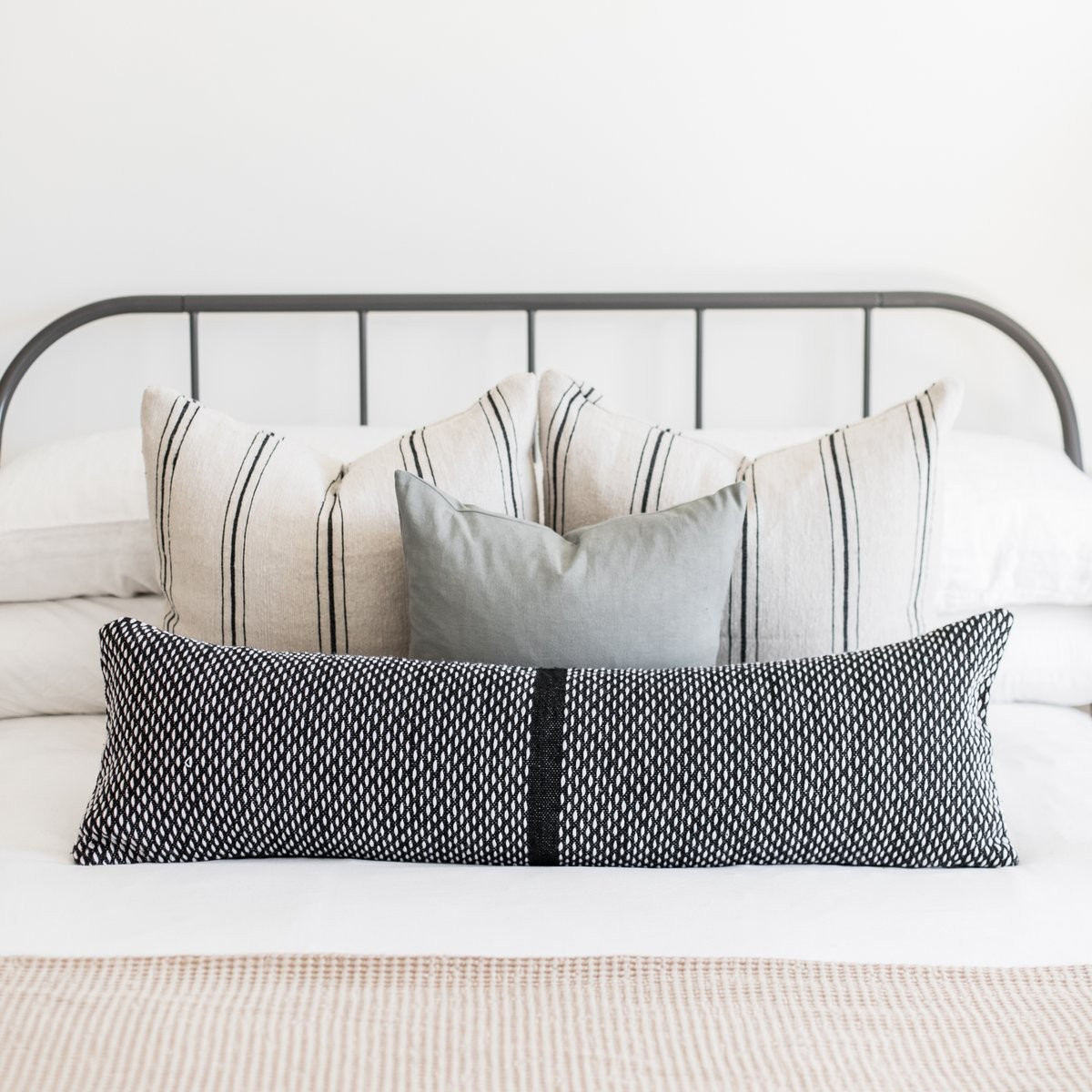 Kala - 12x40" Moroccan Lumbar Pillow Cover | Woven Nook