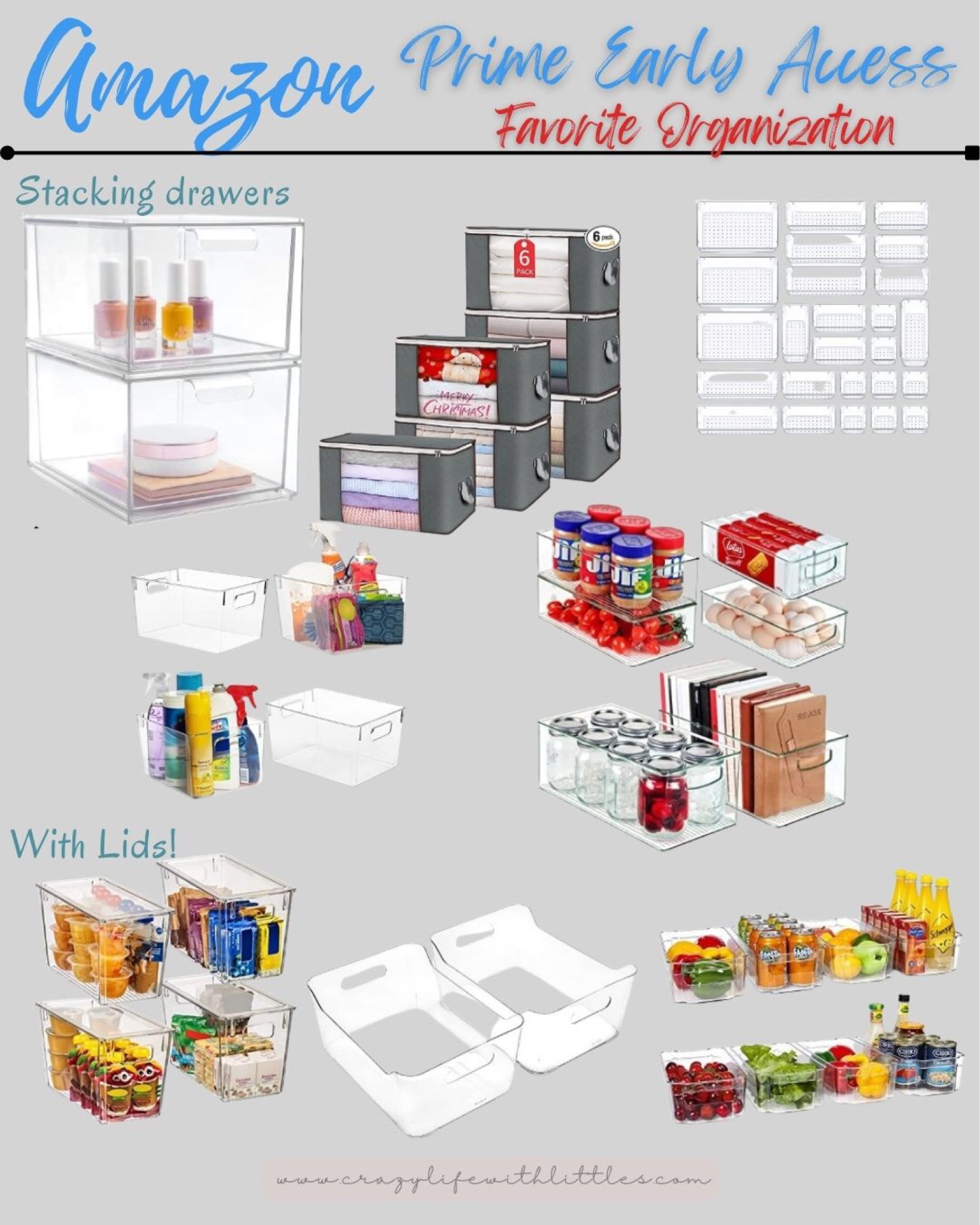 Amazon Prime early access
Favorite organizers for kitchen, pantry, bathroom
#primeday #amazonprime #organization

#LTKhome #LTKunder50 #LTKsalealert