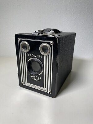 1950’s Vintage Eastman Kodak Brownie Target Six-20, Box Art Deco Camera, US Mod. | eBay US