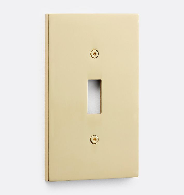 Fenton Single Toggle Switchplate | Rejuvenation