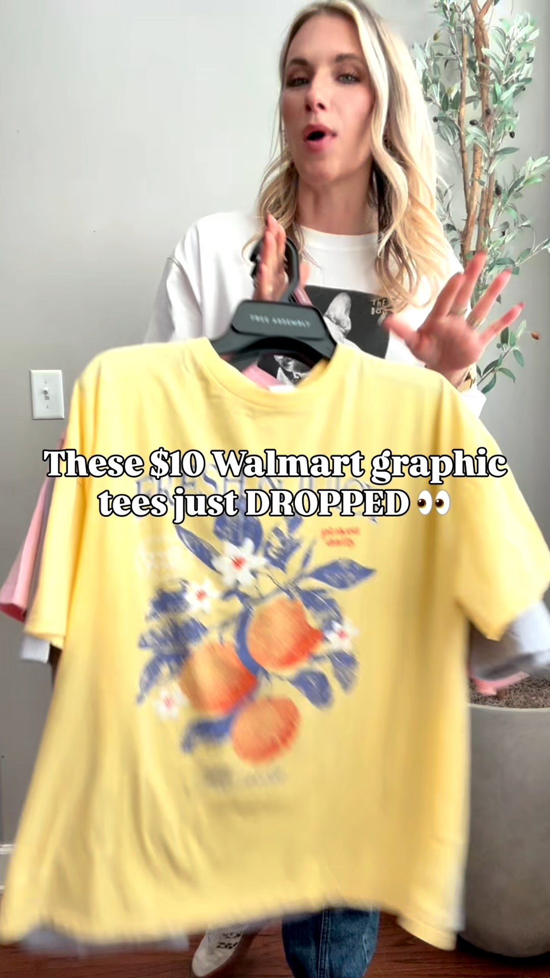 New Walmart graphic tees just dropped ✨
Only $10 each with a relaxed, easy fit and cute graphics.
Perfect everyday tees — I grabbed multiple.

#LTKootd #LTKmomlife #LTKFindsUnder50