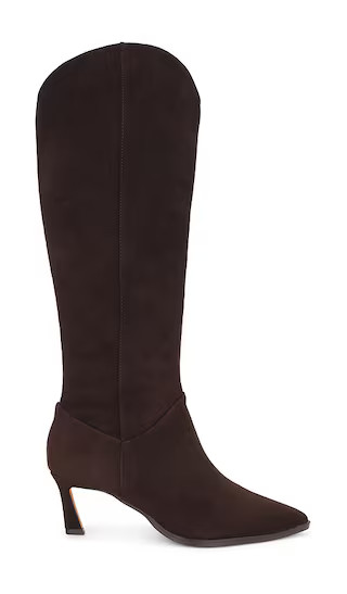 Leyna Boot in Brown Suede | Revolve Clothing (Global)