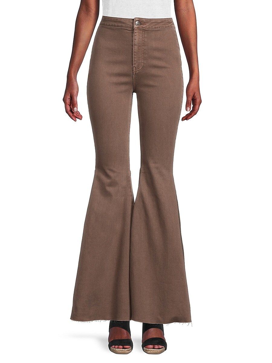 Free People Movement Float On Flare Jeans - Mocha - Size 24 (0) | Saks Fifth Avenue OFF 5TH