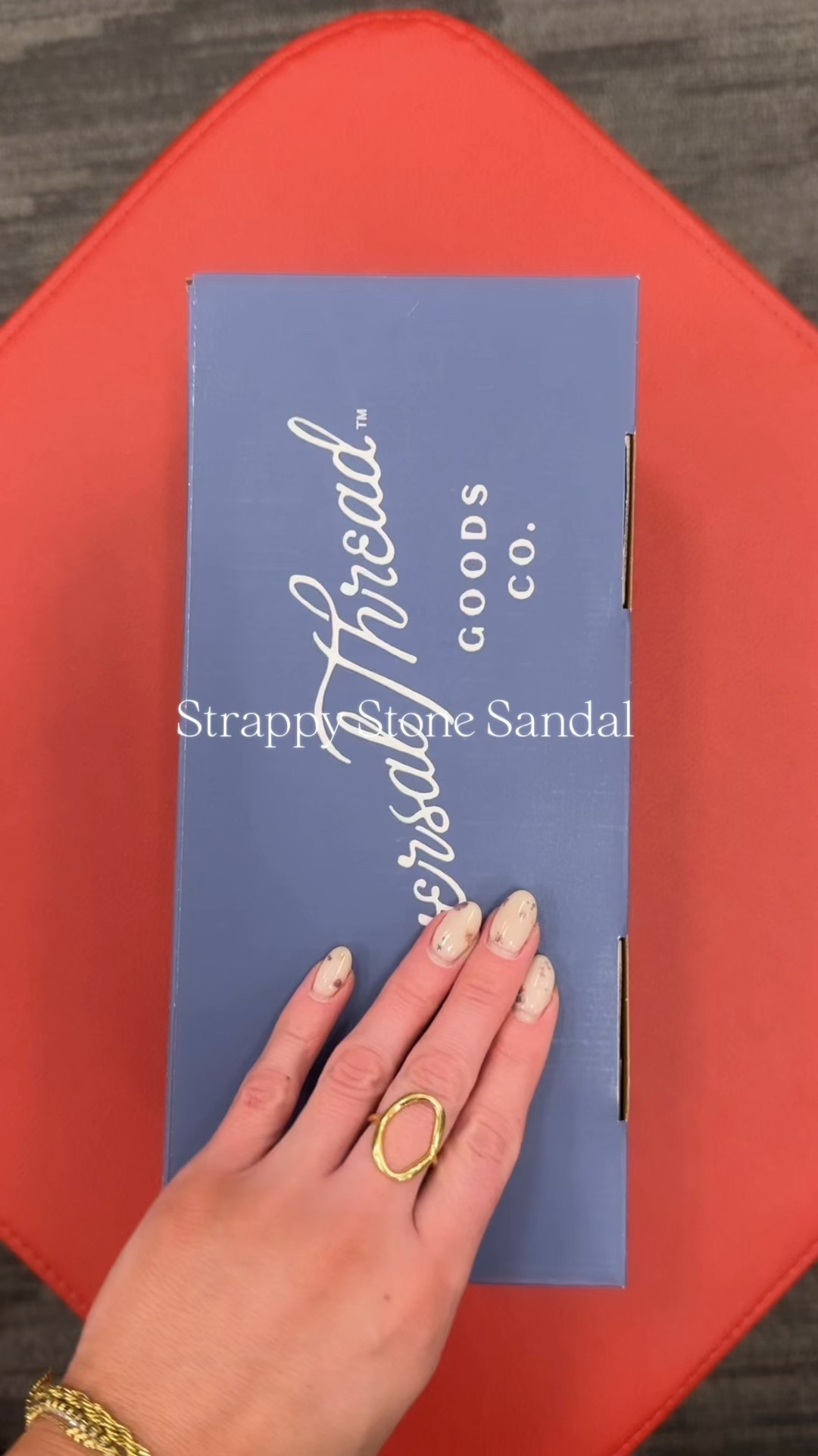 Strappy sandals are on trend this summer! 