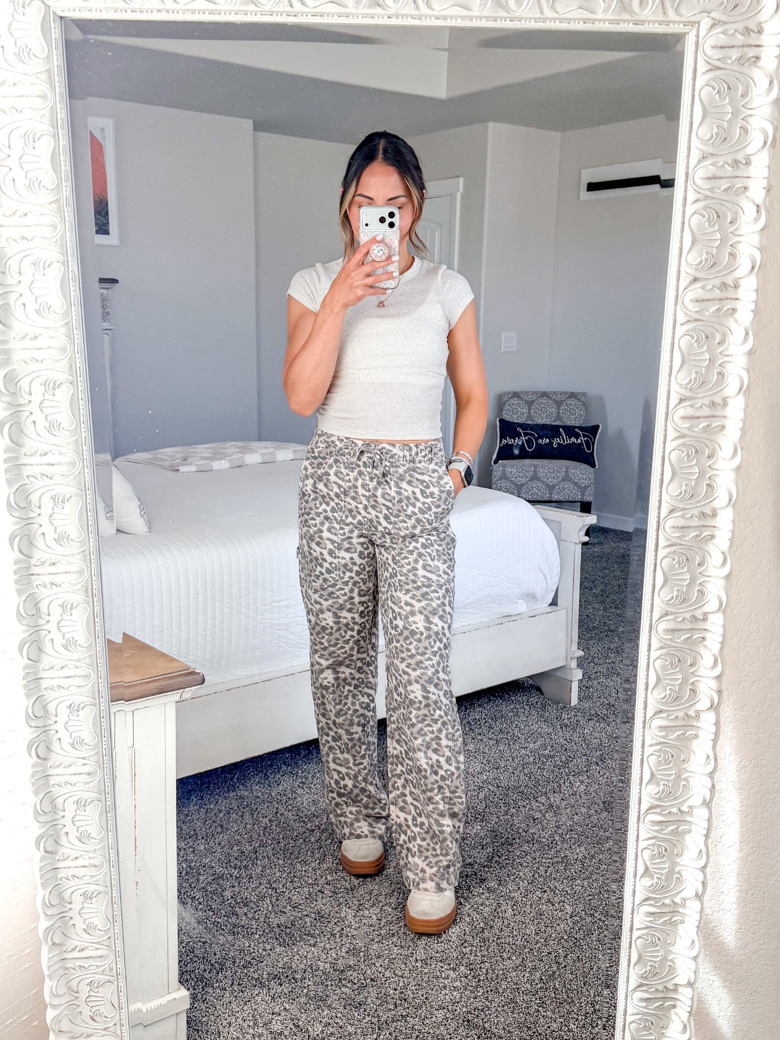 The viral leopard print pants I’m obsessed with! 

#LTKmomlife #LTKootd #LTKgrwm