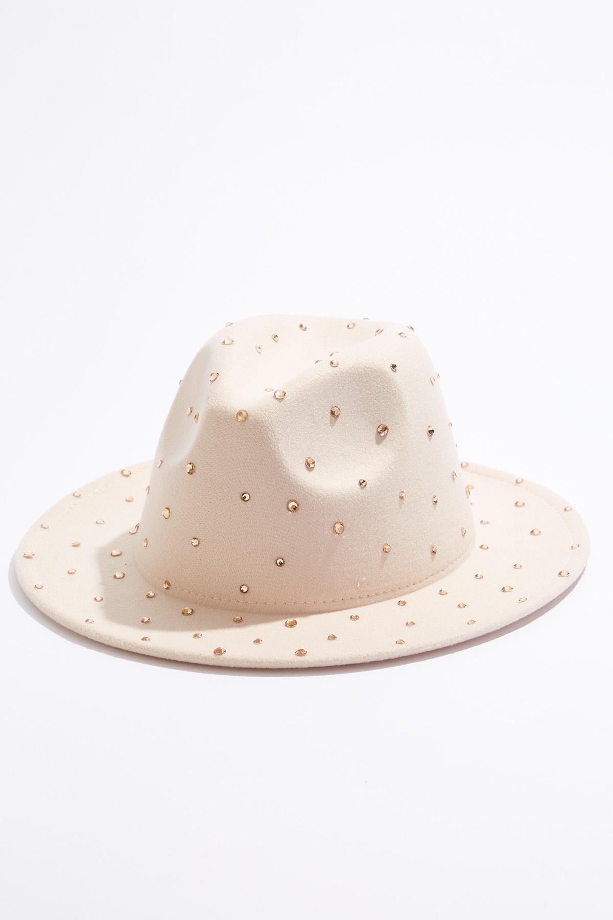 All Over Bling Panama Hat | Cato Fashions