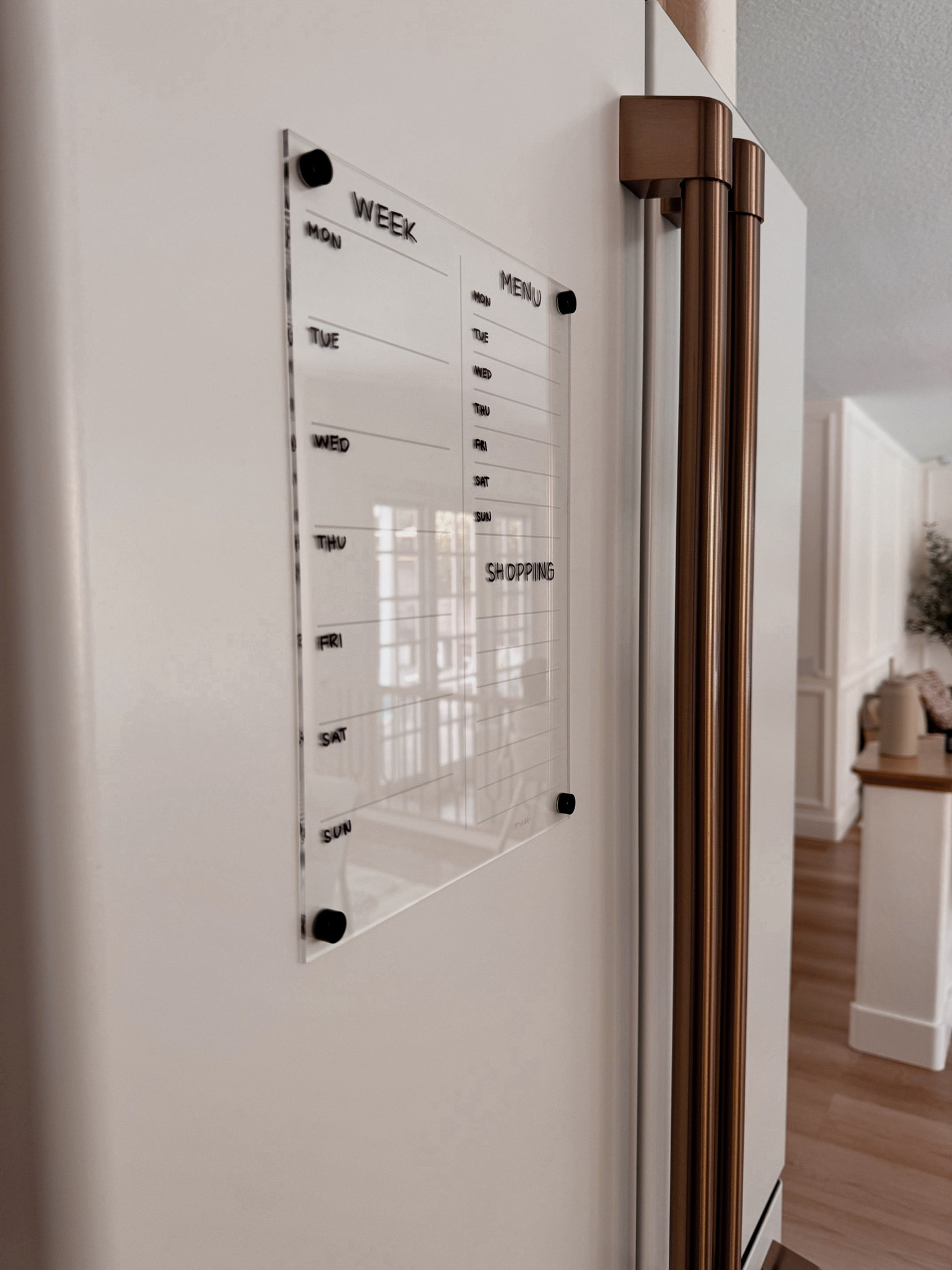 Acrylic weekly fridge calendar • Amazon finds • kitchen • home decor • home finds • organization 


#LTKHome