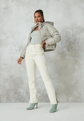 Missguided - Sage Hooded Puffer Jacket | Missguided (US & CA)