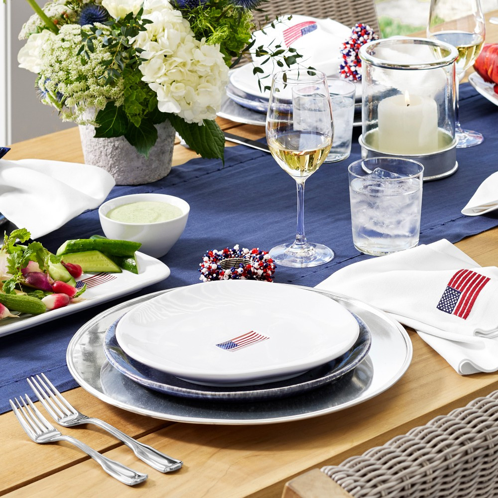 American Flag Napkins, Set of 4 | Williams-Sonoma