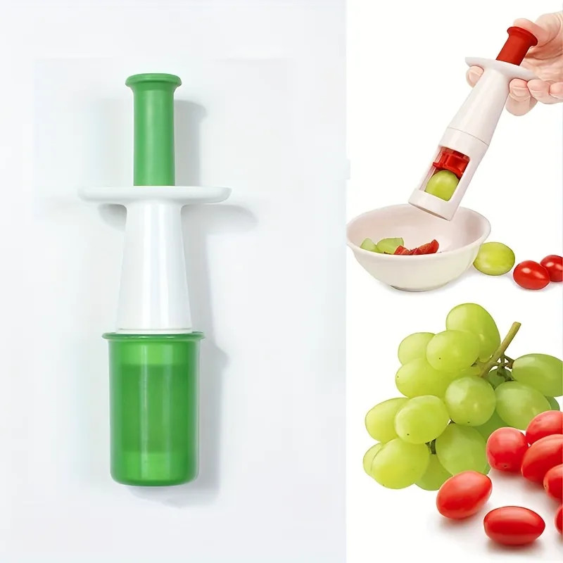 1pc Grape Slicer Creative Kitchen Tool Grape Slicer Fruit Small Tomato Cutter Slicer, Manual Cut ... | Temu Affiliate Program