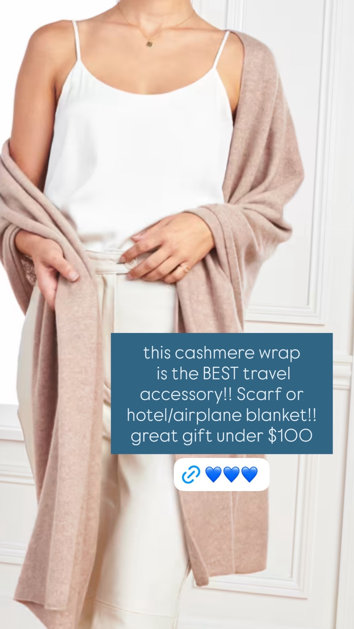 Best gift!!! Love this cashmere wrap from @onequince #quincepartner

#LTKGiftGuide #LTKFindsUnder100