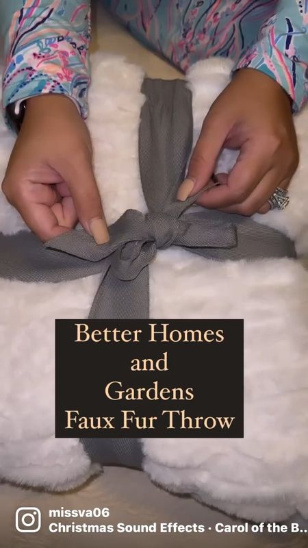 FYI these Better Homes and Gardens faux fur throws are only $25 at Walmart and they would make the perfect gift for someone this holiday season or a great addition to your sofa. I picked one up and I do not regret it. Five minutes in the dryer to fluff and it was sooo cozy!

#giftideas #cozyhome #homedecor #walmartfinds #walmartwins #cozybanket #fauxfurthrow #fallnecessities #takeawalkinmyflipflops #virginiacreator #virginiablogger

#LTKHoliday #LTKhome #LTKSeasonal