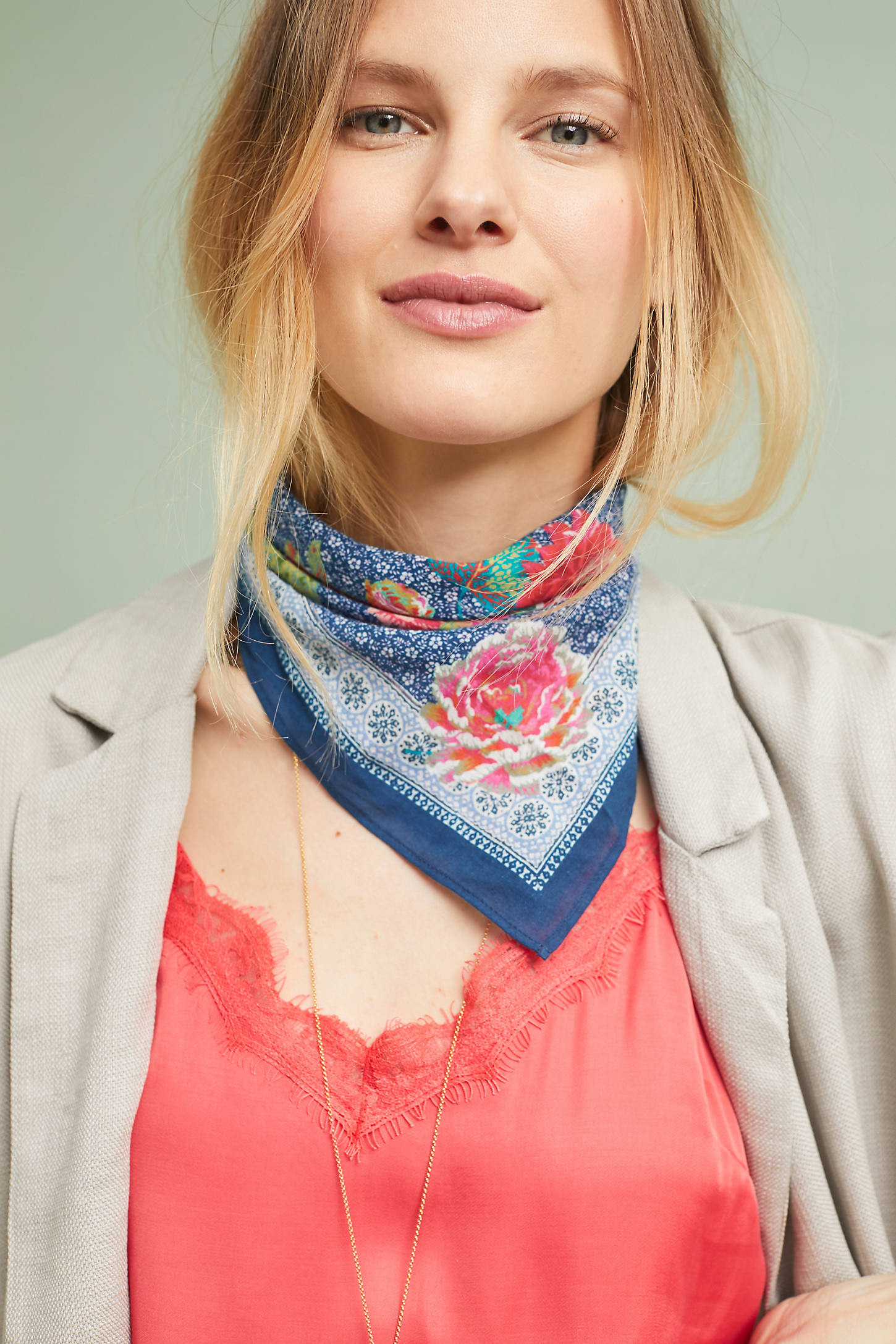 Wilder Patchwork Kerchief Scarf | Anthropologie (US)