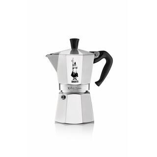 Moka Express 6 Cup Aluminum Stove Top Kettle Coffee Maker Press | The Home Depot