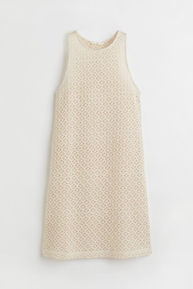 Crochet-look Sleeveless Dress | H&M (US + CA)
