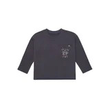 Modern Moments by Gerber Toddler Boy Organic Drop Shoulder Tee With Oversized Pocket, Sizes 12 Mo... | Walmart (US)