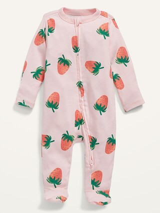 Une-pièce à pieds avec mitaines rabattables unisexe à imprimé de dinosaure pour Bébé | Old Navy (CA)