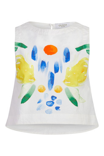 Olivia by Livro Dani Top, Arancia | Monkee's of Mount Pleasant