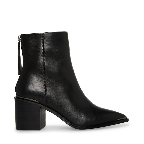 AMBER BLACK LEATHER | Steve Madden (US)