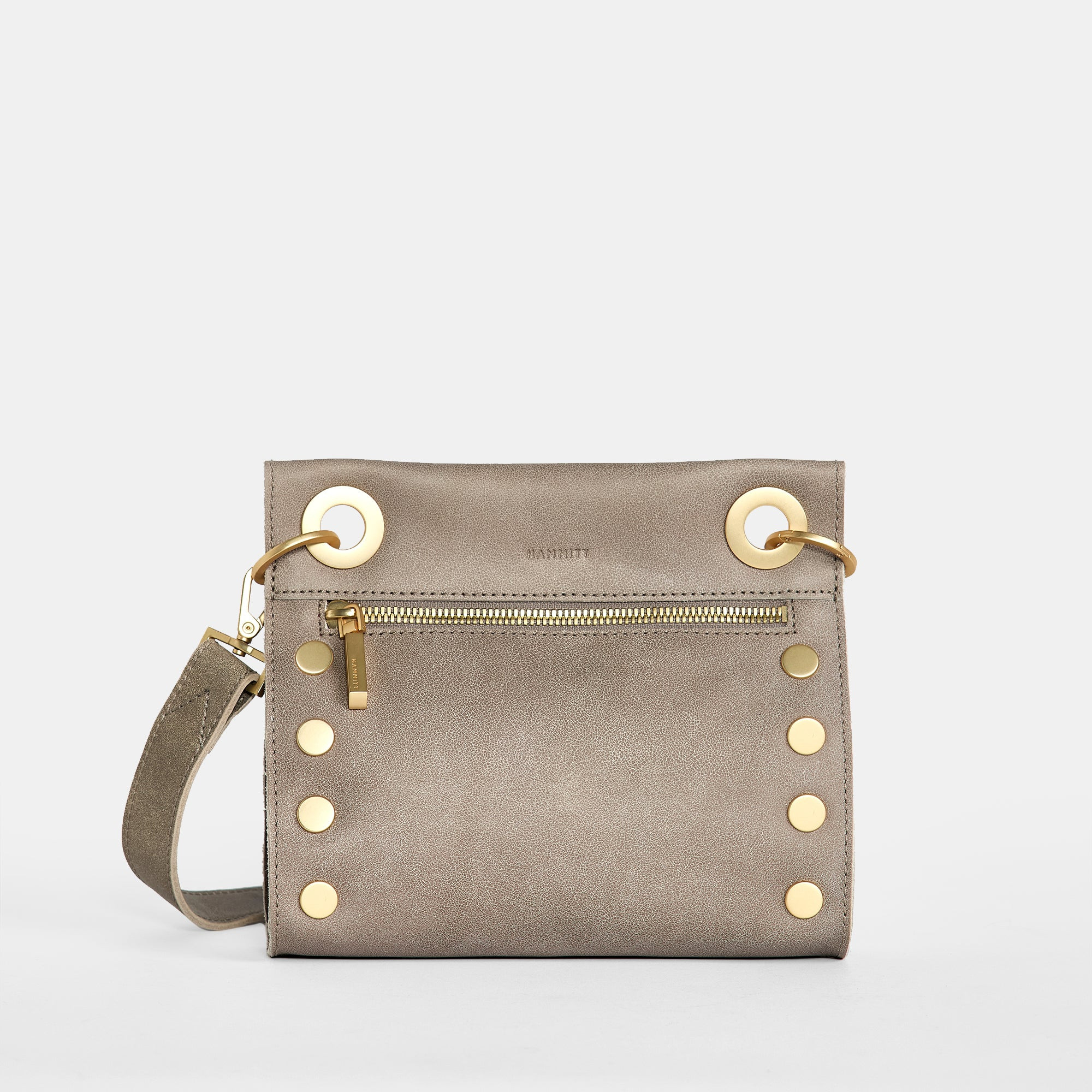 Tony Pewter/Gold | Women's Small Leather Crossbody Bag | Hammitt | Hammitt (US)