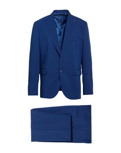 Mulish Man Suit Blue Size 50 Polyester, Viscose, Elastane | YOOX (US)