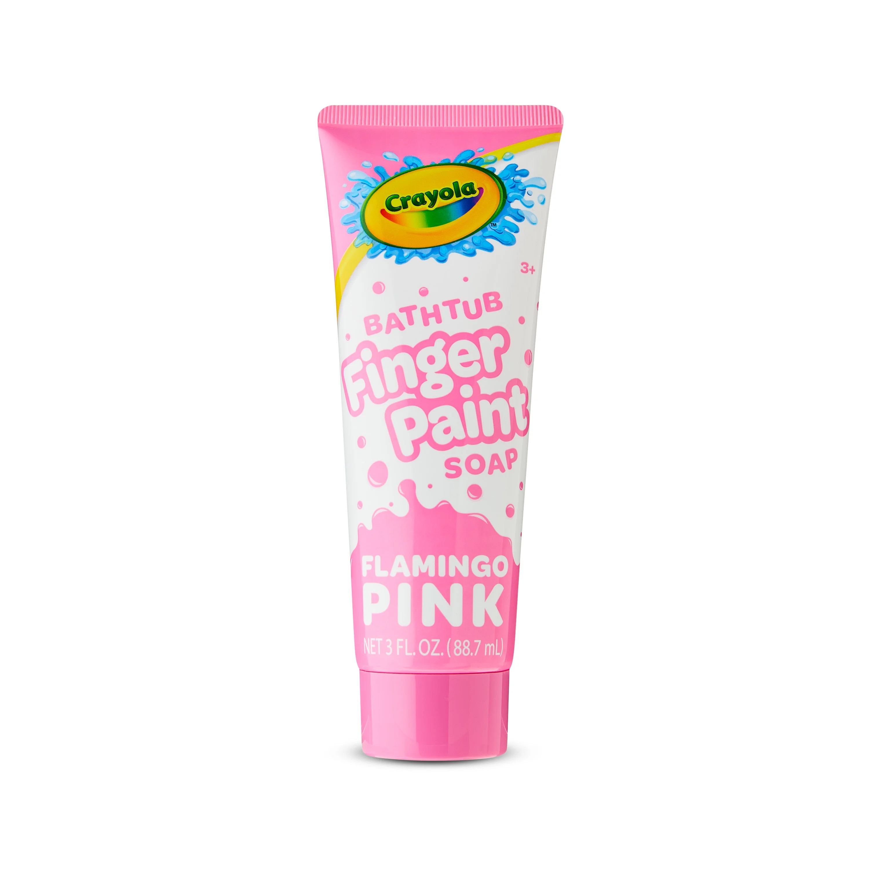 Crayola Bathtub Finger Paint Soap, Flamingo Pink, 3 fl oz | Walmart (US)