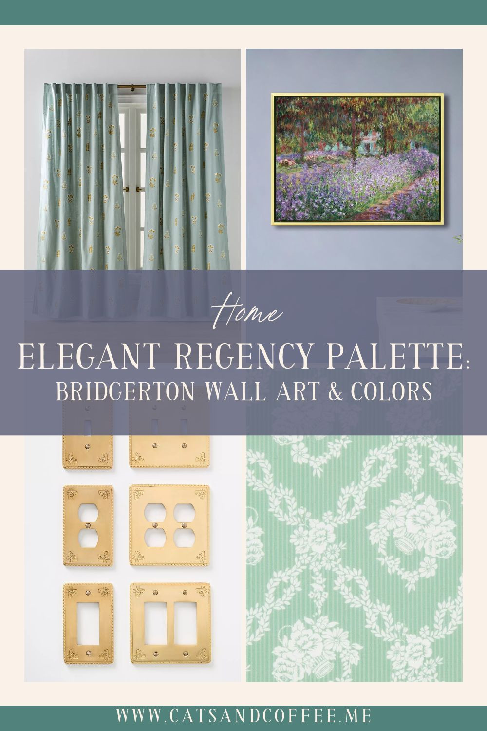 Regencycore Home Aesthetic: Bridgerton-Inspired Interiors - Embrace Regencycore! These Bridgerton-inspired home decor ideas transform modern spaces with Regency elegance. Featuring wallpaper patterns, sophisticated color palettes, and timeless design elements. Perfect for creating your own Bridgerton room aesthetic at home! 

 #LTKstorytime #LTKSeasonal #LTKHome