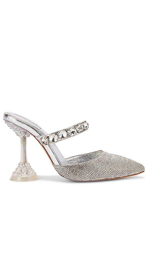 Jeffrey Campbell Zivot Mule in Metallic Silver. - size 7 (also in 10,6,6.5,7.5,8,8.5,9,9.5) | Revolve Clothing (Global)