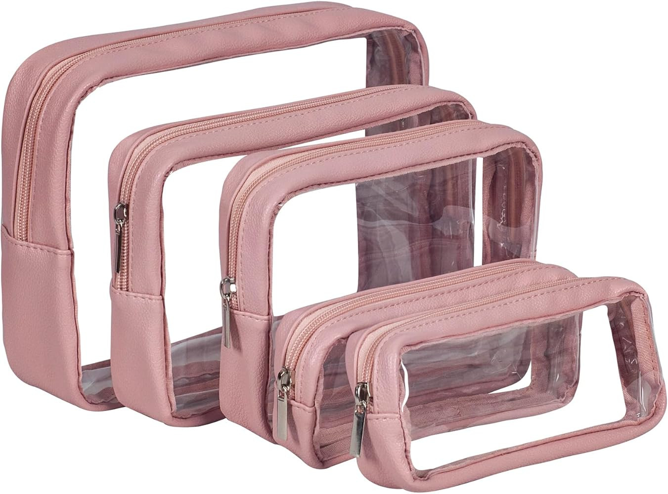 Remobia Hicol TSA Approved 5-Piece Diaper Bag Organizer Pouch Set Clear Waterproof TPU Kids Toile... | Amazon (US)