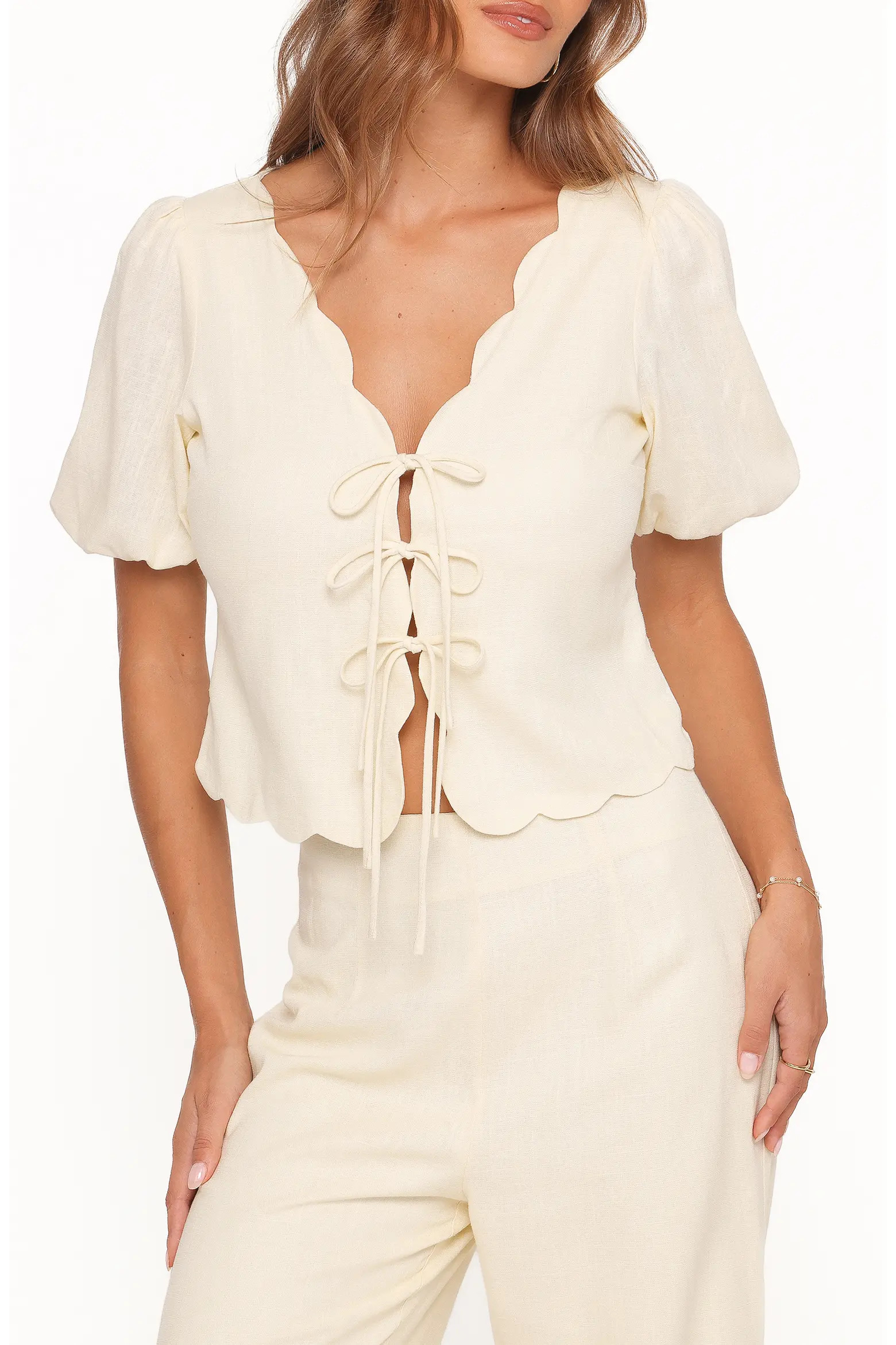 Jensen Scallop Hem Top (Women) | Nordstrom | Nordstrom