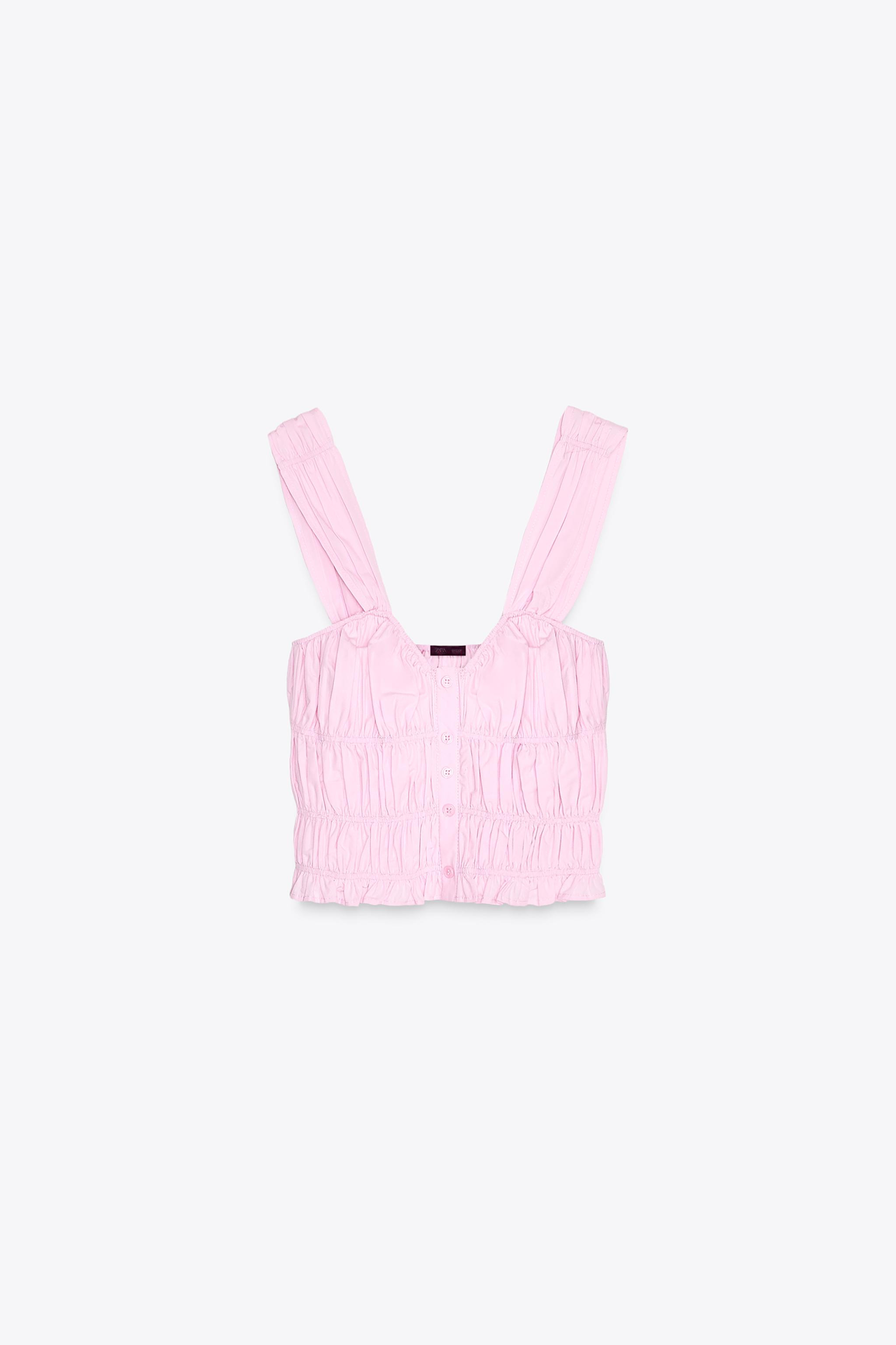 RUCHED CROP TOP | Zara US