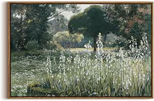 InSimSea Framed Canvas Wall Art Vintage Decor, Home Decor Modern Farmhouse Decor for Room Aesthet... | Amazon (US)