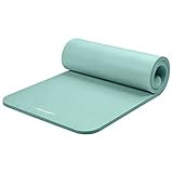 Retrospec Solana Yoga Mat 1" Thick w/Nylon Strap for Men & Women - Non Slip Exercise Mat for Home Yo | Amazon (US)