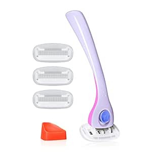 Billie Razors for Women Shave Kit – Women’s Razor + 4 x 5-Blade Razor Refills + Magnetic Hold... | Amazon (US)