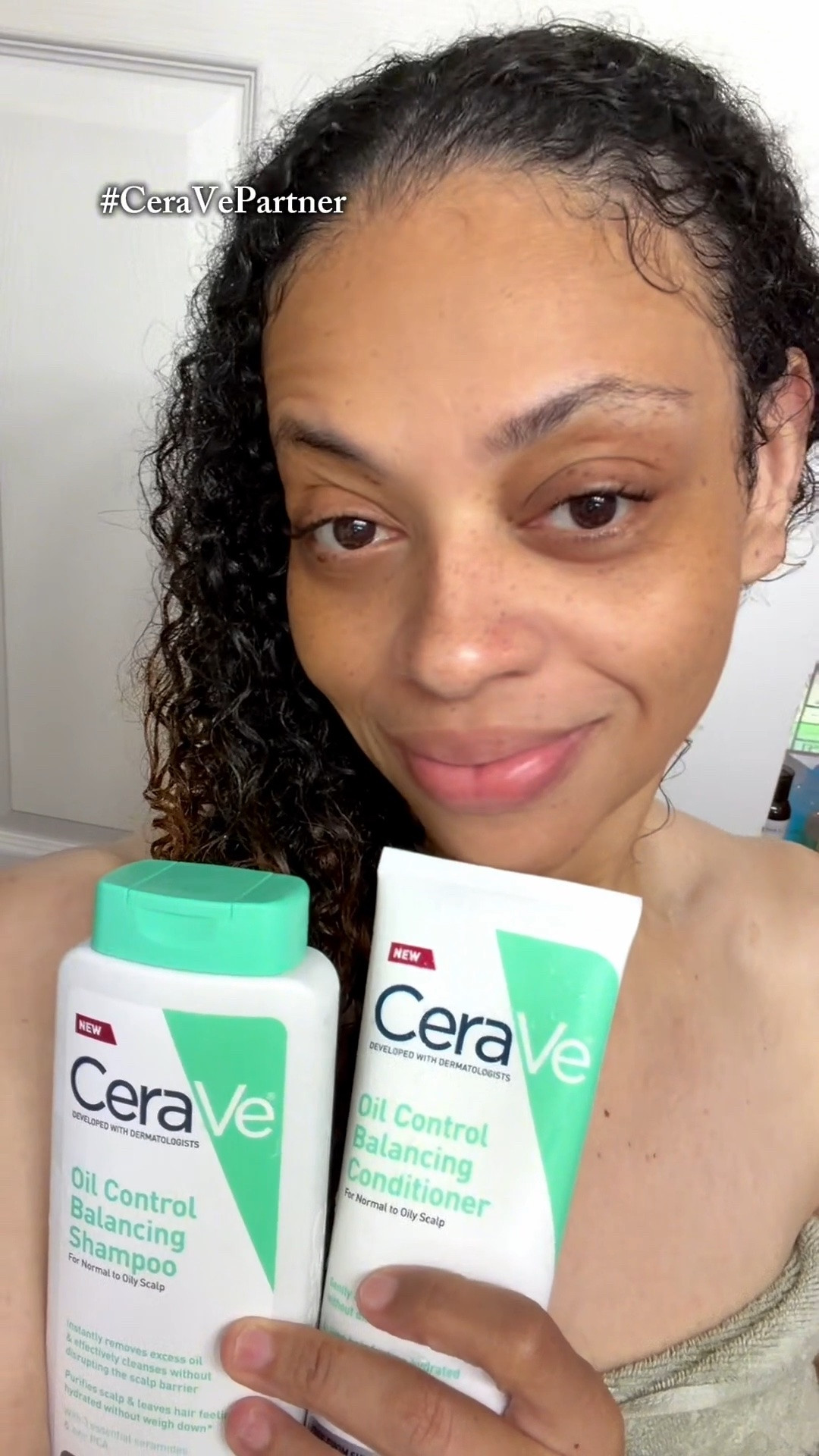 #CeraVePartner#Lorealistar #CeraVeHairOilControl 
Balanced and healthy hair always with CeraVe.

#LTKselfcare #LTKOver40 #LTKBeauty