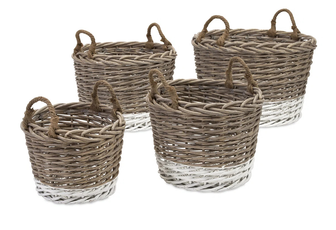 4-Piece Willa Basket Set | Wayfair North America