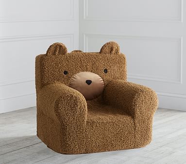 Kids Anywhere Chair®, Teddy Bear Fur | Pottery Barn Kids