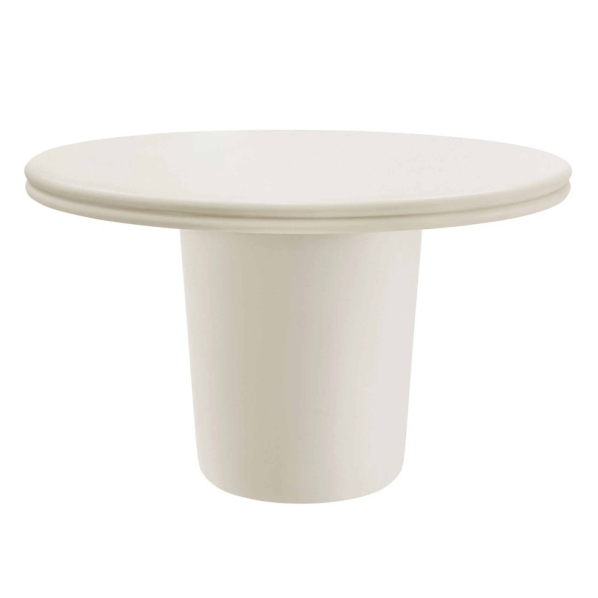 Brion 48" Indoor - Outdoor Patio Concrete Round Dining Table | Wayfair North America