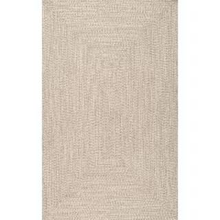 nuLOOM Lefebvre Casual Braided Tan Doormat 2 ft. x 3 ft.  Indoor/Outdoor Patio Area Rug HJFV01G-2... | The Home Depot