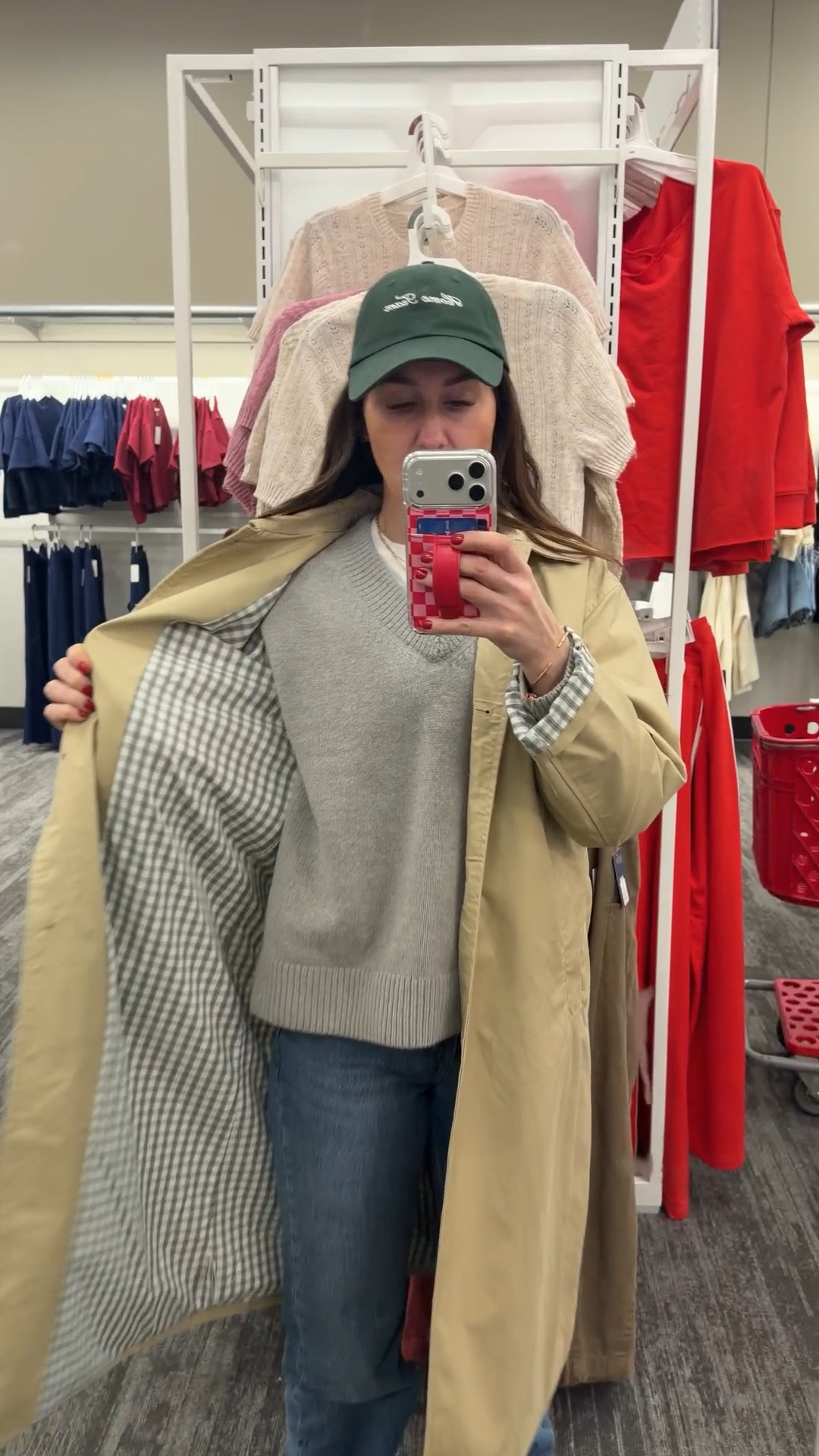 Cutest trench from Target! 

Spring fashion, ootd, universal thread, jeans, denim, sneakers, jacket, coat, trench, sweater, tee 

#LTKootd #LTKSeasonal
